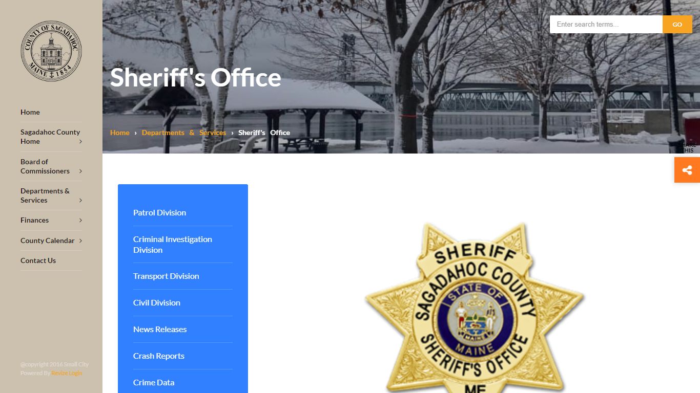 Sheriff's Office - Sagadahoc County